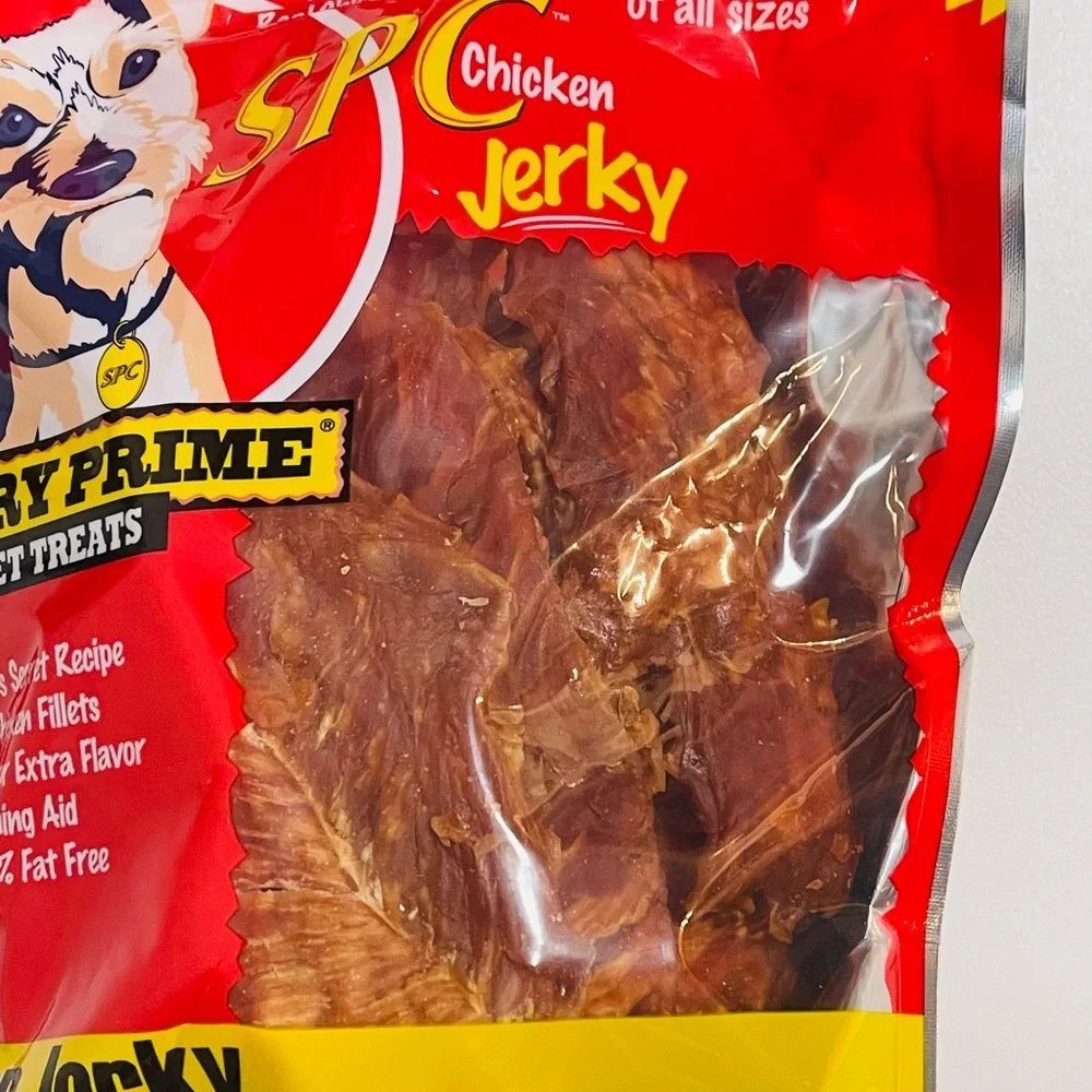 Savory Prime Chicken Jerky Dog Treats, 1-lb bag